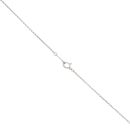 Platinum 1.30ct Diamond Solitaire Pendant And Chain 18"