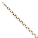 9ct Yellow Gold Curb Bracelet 7.5"
