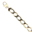 9ct Yellow Gold Curb Bracelet 8"