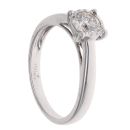 18ct White Gold 0.50ct Brilliant Cut Diamond Solitaire Ring