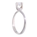 18ct White Gold Solitaire 0.75ct Diamond Ring