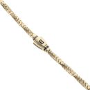 14ct Yellow Gold Monaco Spin Plain Lock Twist Chain 24"