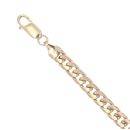 9ct Yellow Gold Curb Bracelet 7.5"