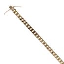 9ct Yellow Gold Curb Bracelet 8"