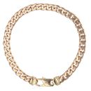 9ct Yellow Gold Curb Bracelet 8.5"