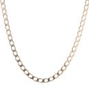 9ct Yellow Gold Curb Chain 20"