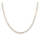 9ct Yellow Gold Curb Chain 22"