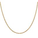 9ct Yellow Gold Rope Chain 16"