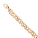 9ct Yellow Gold Fancy Bracelet 8.5"