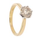 18ct Yellow Gold Champagne 1.50ct Diamond Solitaire Ring