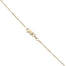 18ct Yellow Gold 0.25ct Brilliant Cut Diamond Solitaire Pendant And Chain 16"