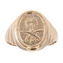 14ct Yellow Gold Signet Ring