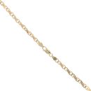 9ct Yellow Gold Wave Chain 18"