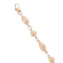 9ct Yellow Gold Beaded Bracelet 7.5"