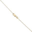 18ct Yellow And White Gold 0.20ct Diamond Heart Pendant And Chain 16"