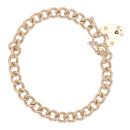 9ct Yellow Gold Charm Bracelet 8"