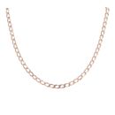 9ct Yellow Gold Curb Chain  16"