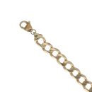 9ct Yellow Gold Curb Bracelet 9"