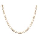 9ct Yellow Gold Figaro Chain 18"