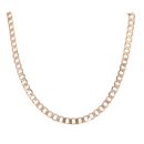 9ct Yellow Gold Curb Chain 20"