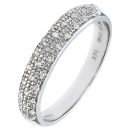 9ct White Gold Diamond Eternity Ring