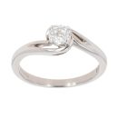 Palladium 0.30ct Brilliant Cut Diamond Solitaire Ring