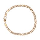 9ct Yellow Gold Fancy Bracelet 8"