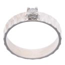 9ct White Gold 0.15ct Diamond Solitaire Ring