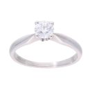 18ct White Gold 0.50ct Diamond Solitaire Ring