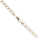 9ct Yellow Gold Curb Chain 22"