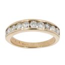 9ct Yellow Gold 1.00ct Diamond Eternity Ring