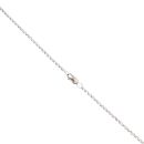 9ct White Gold Tribal Pendant and Chain 20"