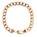 9ct Yellow Gold Curb Bracelet 9"