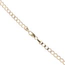 9ct Yellow Gold Curb Chain 20"