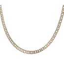 9ct Yellow Gold Double Curb Chain 16"