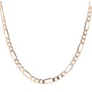9ct Yellow Gold Figaro Chain 28"