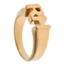 9ct Yellow Gold Personalised Initial Polished Ring