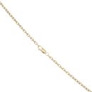 9ct Yellow Gold Square Belcher Chain 18"