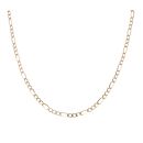 9ct Yellow Gold Figaro Chain 18"