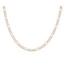9ct Yellow Gold Figaro Chain 18"