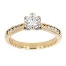 18ct Yellow Gold 0.65ct Diamond Solitaire Ring