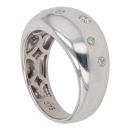 9ct White Gold 0.20ct Diamond Fancy Ring