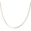 9ct Yellow Gold Square Curb Chain 20"