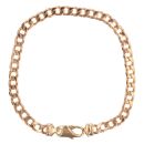 9ct Yellow Gold Curb Bracelet 9.5"