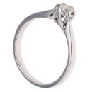 18ct White Gold 0.33ct Diamond Solitaire Ring