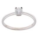 9ct White Gold 0.33ct Diamond Solitaire Ring