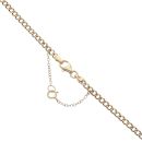 9ct Yellow Gold 1982 Half Sovereign Coin Cross Pendant and Chain 18"