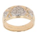 18ct Yellow Gold 0.27ct Diamond Fancy Ring