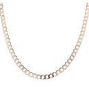 9ct Yellow Gold Curb Chain 18"