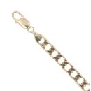 9ct Yellow Gold Curb Bracelet 9"